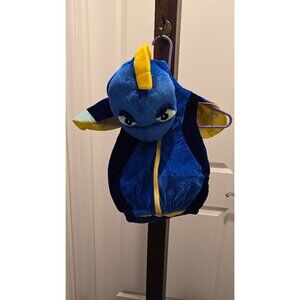 Kids Halloween Costume - Blue and Yellow dinosaur Size 3-6 Months